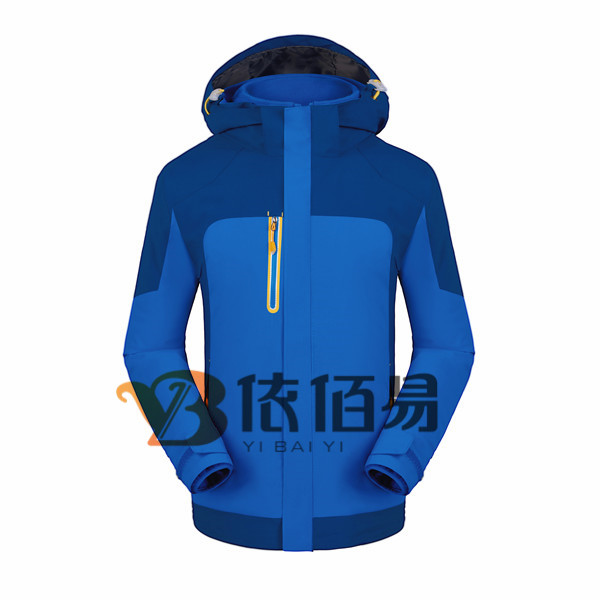 冬季沖鋒衣工作服定做，三合一沖鋒衣定做